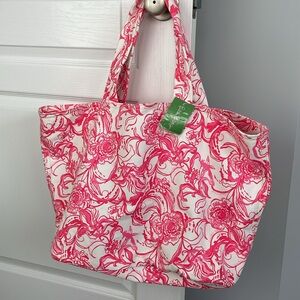 Lilly Pulitzer Canvas Tote